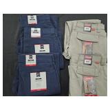 Men's size 34x34 straight pants and size 34x32