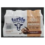Fairlife Chocolate nutritional shakes 12 count
