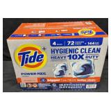 72ct. Box of Tide Laundry Detergent Power Pods