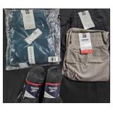 Men's size Small joggers and shorts, size X-Small