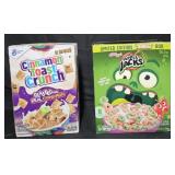 Cinnamon Toast Crunch cereal 49.5oz. Apple Jacks