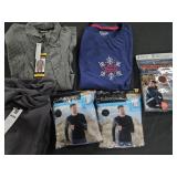 Men's size Medium shirts, hoodie and layer shirts
