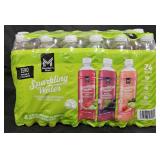 Sparkling Water 24 variety pack 17oz bottles