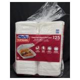 125ct. Bag of Hefty Supreme Hinged Lid Containers