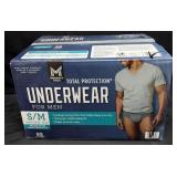 92ct. Box of Menï¿½s Size S/M Total Protection