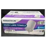 6ct. Box of Marathon Centerpull Paper Towel Rolls
