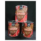 3- Tomato Sauce 106oz each can