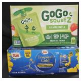 GoGo Squeez Applesauce 32 pouches. Dole Pineapple