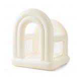 Cream Indoor Double Arch Bounce House