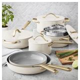 11-Piece Modern Ceramic Cookware Set