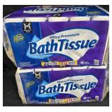 2- 45ct. Bags of Ultra Premium Bath Tissue