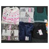 Women's size Small sweater, shirts, pajama set,