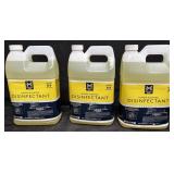3- 1 Gallon Jugs of Lemon Scented Disinfectant