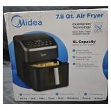 Midea 7.8 Qt Air fryer. Not tested or checked for