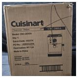 Cuisinart Espresso Maker. Not checked for
