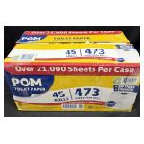 45ct. Box of Individually Wrapped POM Toilet