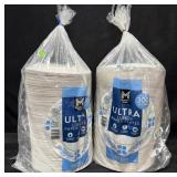 2- 300ct. Bags of 8.5ï¿½ Ultra Paper Plates