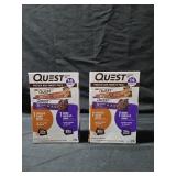 2- Quest Protein bars 14 count variety box