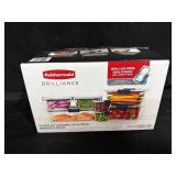 Rubbermaid Brilliance 14pc. Food Storage Set