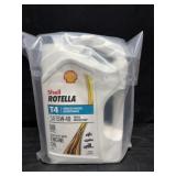 5- 1 Gallon Jugs of Shell Rotella T4 SAE 15W-40