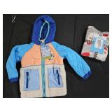 Child's size 3T Bluey jacket and pajama set. New