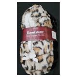 Women's Brookstone slipper socks, 2 pack. Size