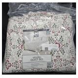 King size Velvet Quilt set