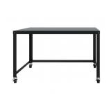 Hirsh 48' Wide Mobile Metal Desk for Home Office
