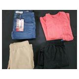 Boy's size 10 Levi's jeans, joggers and size 14