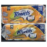 30- Super Premium Paper Towel Rolls