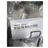 Tcefundy Snow Machine w Owners Manual