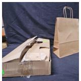 Brown Kraft Paper Bag w Handle