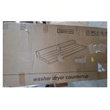 White Washer Dryer Countertop HW25021-WH
