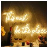 SSGLABSIGN 43x9 This Must Be The Place Neon Sign