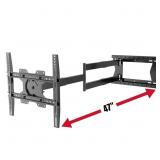 Physix 2120 Full-Motion TV Wall Mount 32-75in Blac