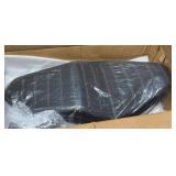 Black Padded Motorcycle Seat