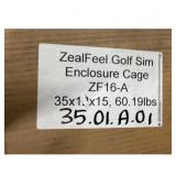 ZealFeel Golf Sim Enclosure Cage ZF16-A