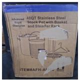 Advanced Royal Champion 40QT Stainless Steel Stock