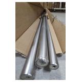 Metal Rods Metallic 3ct