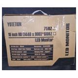 Yotetion 19 HD LED Monitor 75Hz