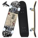 Anyfun Pro Skateboard 31x8 7-Ply Maple Terror