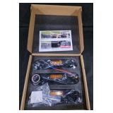 Turn Signal Lights Black Amber Lens 3pk