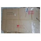 Black Full Length Mirror 18.5x22.5in