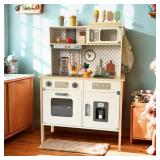 La Premura Wooden Play Kitchen w Sink  Sounds