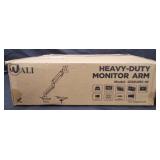 Wali Heavy-Duty VESA Monitor Arm GSMU001-W