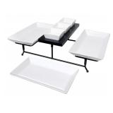 Mixed lot of Stonarc 3 Tier Serving Tray Set