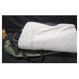 Green Sherpa Lined Sleeping Bag