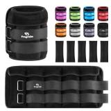 Fragraim Adjustable Ankle Weights 1-20 LBS Pair Bl