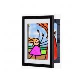 Dynamic Frames Lil Davinci Art Cabinet 8.5x11in Bl