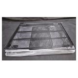 Metal Cage Enclosure Black Mesh Design